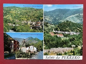 Cartolina - Saluti da Perrero - Vedute diverse - 1966 - Picture 1 of 2
