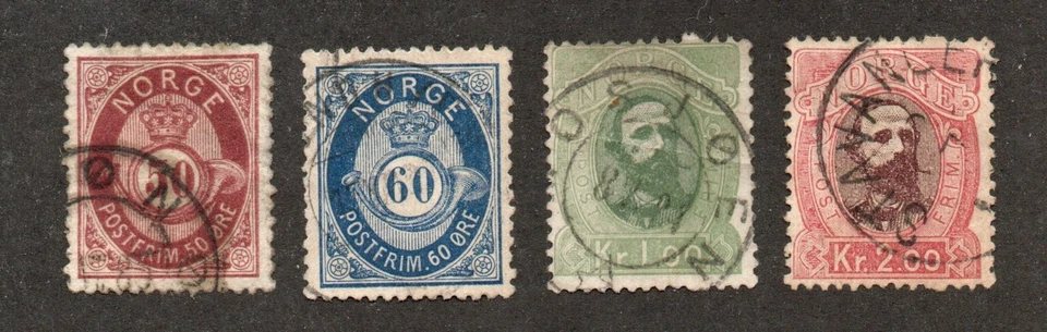 Noruega - Sc# 30 - 32+34 Usado / Lote 1024315 Foto 1 de 1