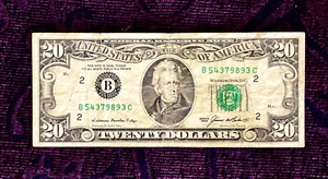 Vintage 1985 $20 Bill - Picture 1 of 2