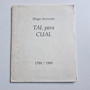 Hugo Acevedo - Tal para cual - Dedicado a Antonio Requeni - Imagen 1 de 4