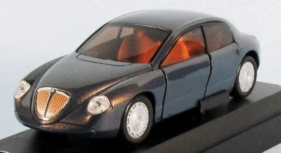 SOLIDO 1999 Lancia Dialogos (Dark Grey) 1/43 Scale Diecast Model NEW, RARE! - Image 1 of 4