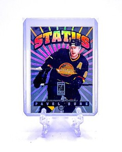 PAVEL BURE 1996 Donruss Elite #1 STATUS /750 INSERT CANUCKS LEGEND & HOF