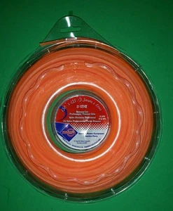 LÍNEA DE CORTE RECORTADORA DE CUERDAS .130 LÍNEA CUADRADA NARANJA HECHA EN EE. UU. 135 pies 1 lb - Imagen 1 de 1