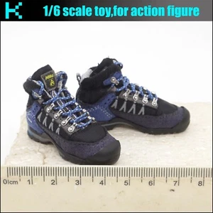 Y91-34 escala 1/6 SOLDIER STORY SS125 EXO-ESQUELETO ARMADURA TRAJE 02-Botas de combate - Imagen 1 de 3