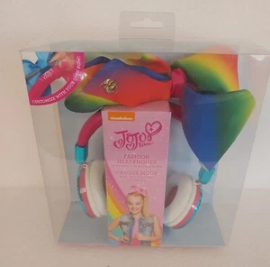 JoJo Siwa Fashion Headphones with Built-In Microphone and Bow - Picture 1 of 4