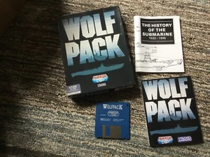 Atari ST/STE - Wolf Pack Submarine - Sim/Game - Mirror soft - Nova Logic  - Afbeelding 1 van 2
