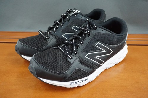 Scarpe basse New Balance 490 Speed Ride uomo 10.5 4E nere sintetiche stringate