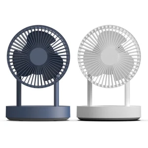 USB Desk Fan Adjustable Angle Mini Table Fan with Light Small Air Conditioners - Picture 1 of 10