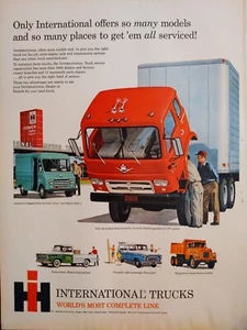 1960 vintage international trucks print ad, world's most complete line - Picture 1 of 1