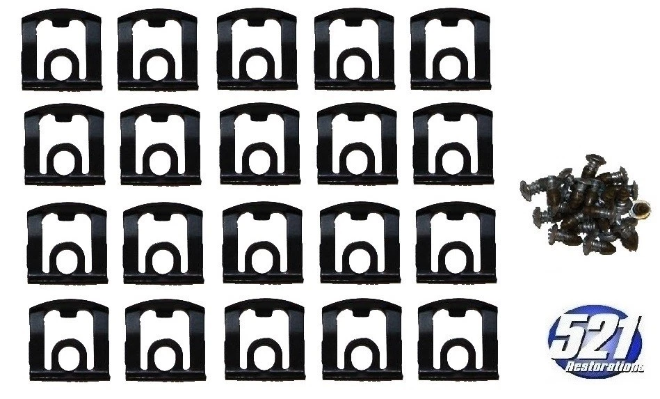 Kit de clip de moldura de ventana trasera para Dodge Dart 68-75 2 puertas 71-5 Plymouth Valiant Scamp Foto 1 de 1