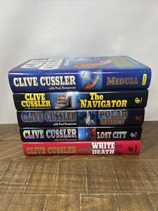 Clive Cussler The Numa Files Books 4-8 Hardcover Lot A Kurt Austin Adventure - Picture 1 of 13