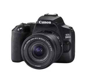 Canon EOS 200D 24.2MP Digital SLR Camera - Black (Kit with EF-S 18-55mm... - Picture 1 of 5