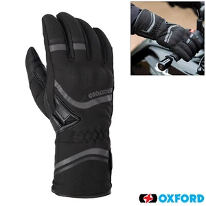 Oxford Ottawa 2.0 Ladies Motorcycle Waterproof Gloves Bike Thermal Winter Black - Picture 1 of 12