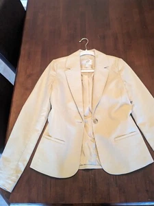 Old Navy Tan Women's Classic Business Style Blazer Size Small Tall - Picture 1 of 3