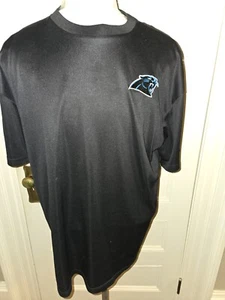 Carolina Panthers Nike Fit Dry Black XXL Mens T Shirt Short Sleeve - Picture 1 of 3