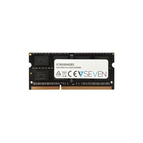 V7 RAM Modulo 4 GB DDR3 Sdram 1066 MHZ DDR3-1066/PC3-8500 senza Buffer CL7 - Image 1 of 1