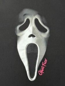 GHOST FACE - Camiseta Hombre Talla XL - EXTRA GRANDE - NEGRA - 100% Algodón - Imagen 1 de 19