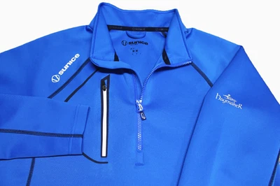 JERSEY DE GOLF SUNICE POLY SPANDEX 1/4 CREMALLERA--M--HAYMAKER G.C.--¡PERFECTO!!--¡NUEVO SIN ETIQUETAS!!! Foto 1 de 2