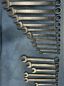 Standard 16 Piece Blue Point Wrench Set - Picture 1 of 2