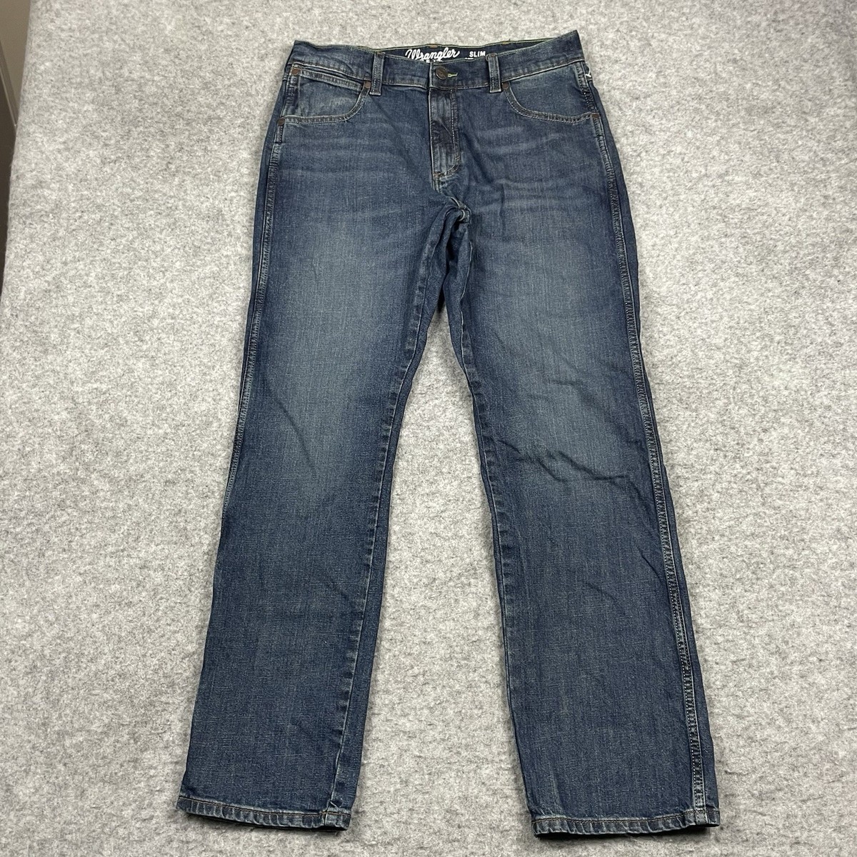 Wrangler Regular 33 Size Jeans Men's 34 in Inseam for sale Wrangler Regular 33 Size Jeans Men's 34 in Inseam for sale
