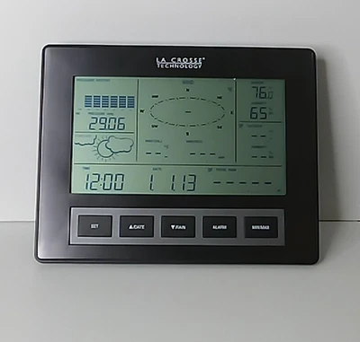 La Crosse Technology Smart Wireless Weather Station Base Unit C84612 Tested - Image 1 of 4