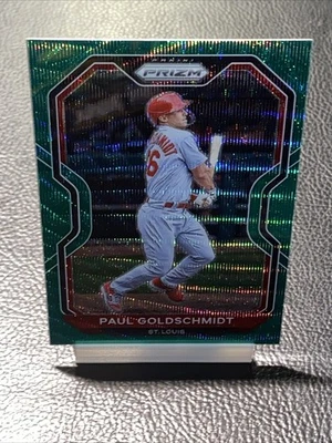 Paul Goldschmidt 2021 Panini Prizm #47 Green Wave Prizm Foto 1 de 2