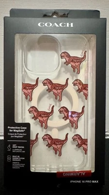 蔻驰保护壳 适用于 Magsafe iPhone 16 Pro Max - Rexy 恐龙闪光 — 第 1/3 张图片