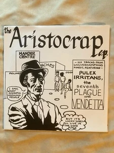THE ARISTOCRAP EP, RARE PUNK ROCK 7" EP, CRAP001, PULEX IRRITANS, VENDETTA, EX - Picture 1 of 4