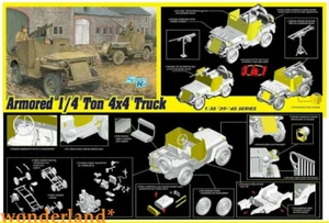 6727 DRAGON 1/35 Armored 1/4 Ton 4×4 Truck - Picture 1 of 1