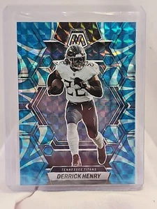 2023 Panini Mosaic DERRICK HENRY Blue Mosaic Prizm #238 Color Match Titans - Picture 1 of 3