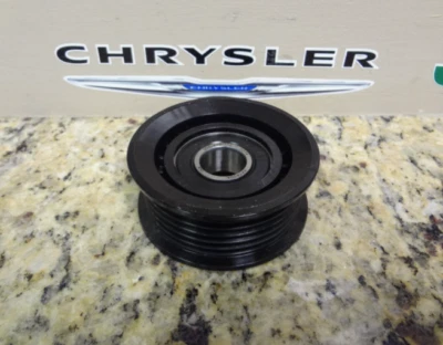 20-22 Ram 1500 Jeep Wrangler Gladiator 3.0L Diesel Grooved Idler Pulley Genuine - Image 1 of 3