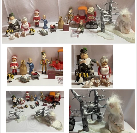 Santa Claus Is Coming To Town Mail Truck & S.D. Kluger Christmas Set Huge Lot Cover