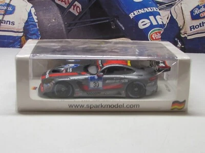 SPARK - MERCEDES AMG GT3 #30 - NURBURGRING 2016-  1:43 SCALE MODEL CAR SG247 - Image 1 of 4