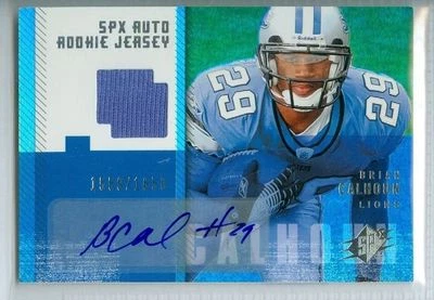 Brian Calhoun Football 1997 Upper Deck '97 Signature Autograph Memorabilia #195 - Image 1 of 2