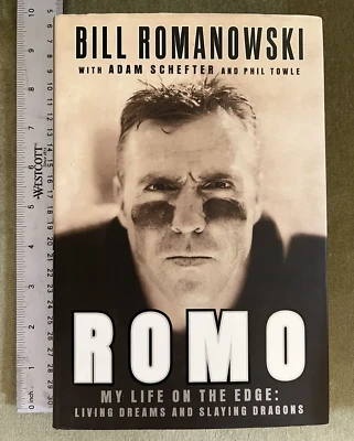 ROMO: My Life on the Edge. Signed! Bill Romanowski 1st ed. - Image 1 of 4