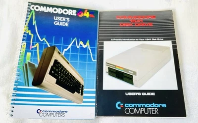 Винтажный Commodore 64 и Commodore 1541 дисковод руководства пользователя лот 1984 - Изображение 1 из 2