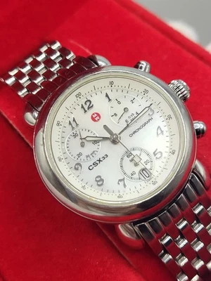 SWISS [WORKS] Michele CSX33 Chronograph Sapphire Crystal MW03B00  - Image 1 of 4