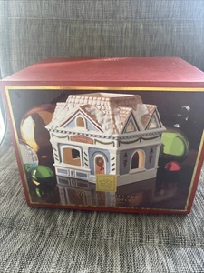 LENOX Holiday Village TOY SHOP VOTIVE Christmas Main Street Candle Holder NIB - Picture 1 of 3