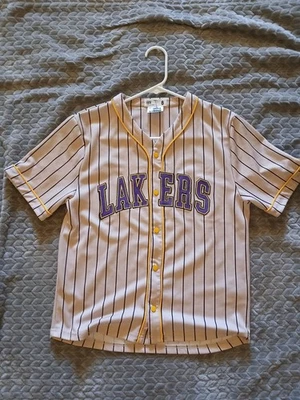 Ropa oficial para aficionados de la NBA Los Angeles Lakers niños talla 8 Foto 1 de 4