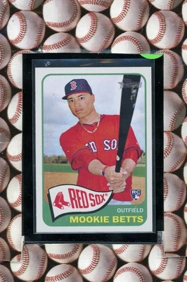 2014 TOPPS HERITAGE #H558 MOOKIE BETTS RC MINT - Image 1 of 2