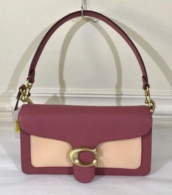 Bolso de Hombro COACH Tabby Plegable Bloques de Color, Rouge Multi Foto 1 de 3