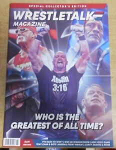 Wrestletalk magazine Jun 2022 Special Collector Edition Who Greatest of all time