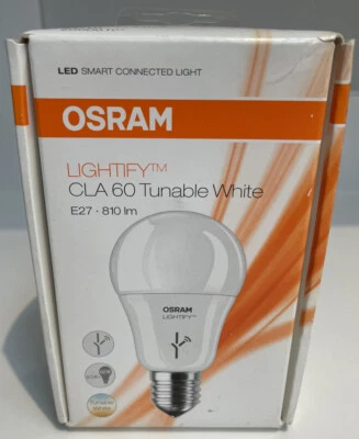Osram Lightify CLA 60 Tunable White E27 810 lm - Image 1 of 4