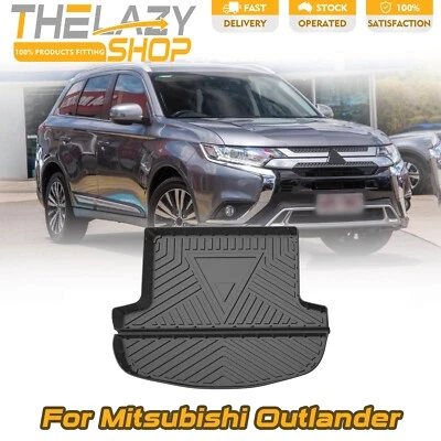 3D TPE Rear Boot Mat Cargo Mat for Mitsubishi Outlander 2012-2021 - image 1 of 4