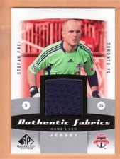 2011 SP Game Used MLS Authentic Fabrics #SF Stefan Frei BLUE Jersey - Flat S/H