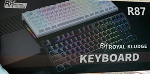 Royal Kludge R871, RK Game Keyboard Black NEW - Picture 1 of 1