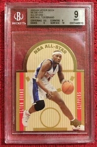 2003-04 Upper Deck SE Die Cut All-Stars Elton Brand #SE14 BGS MINT 9 VHTF - Picture 1 of 2