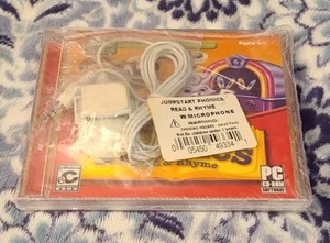 JumpStart Phonics Read and Rhyme Pc Factory New Nice Vista XP w/ Microphone - Picture 1 of 7