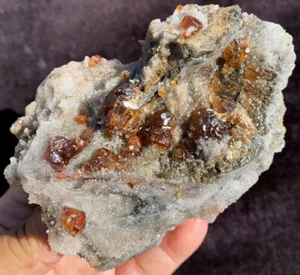 254,7g Neufund Selten Natur Wein Rot Sphalerit QUARZ Kristall Präparat IP1605 - Bild 1 von 12