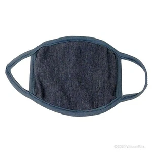 Cubierta de máscara facial de tela reutilizable lavable para hombre y mujer 100 % algodón - Imagen 1 de 2